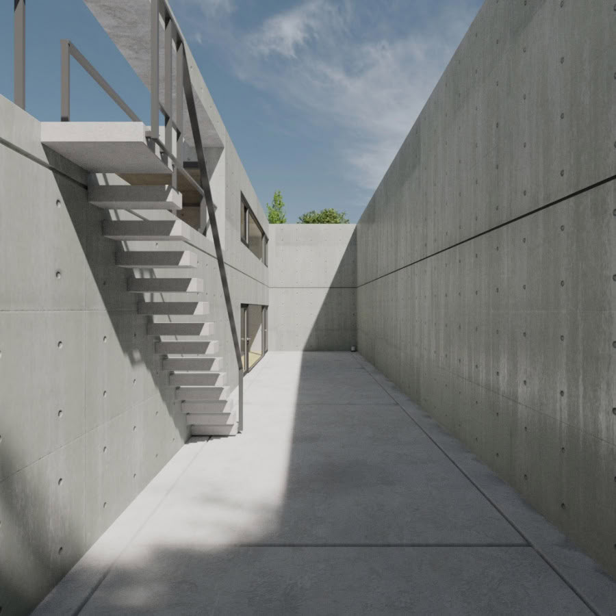 City Parking Lot Afternoon Clear 001 preview A