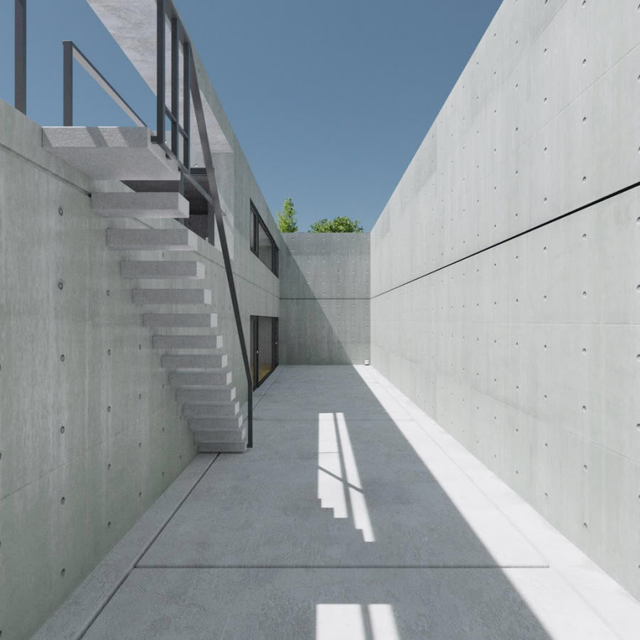 City Parking Lot Afternoon Clear 003 preview A