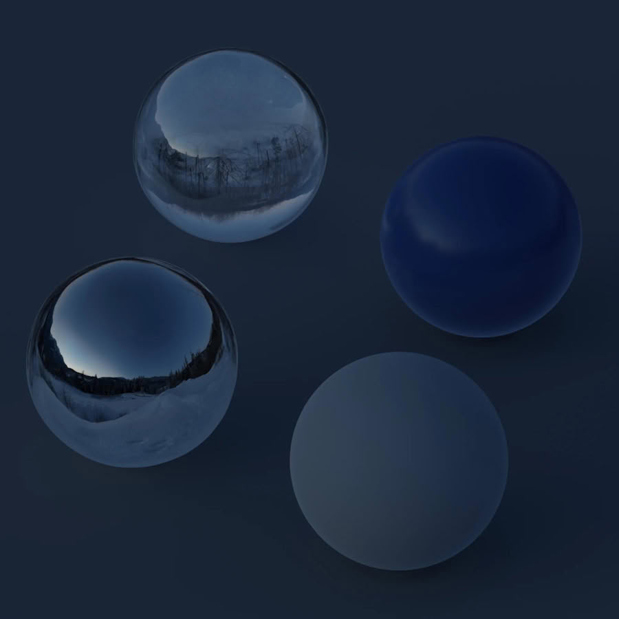 Snow Mountains Blue Hour Clear 001 preview B