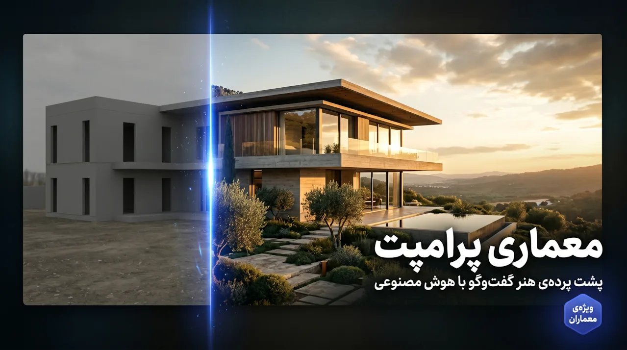 معماری پرامپت — تفاوت پرامپت ضعیف و حرفه‌ای
